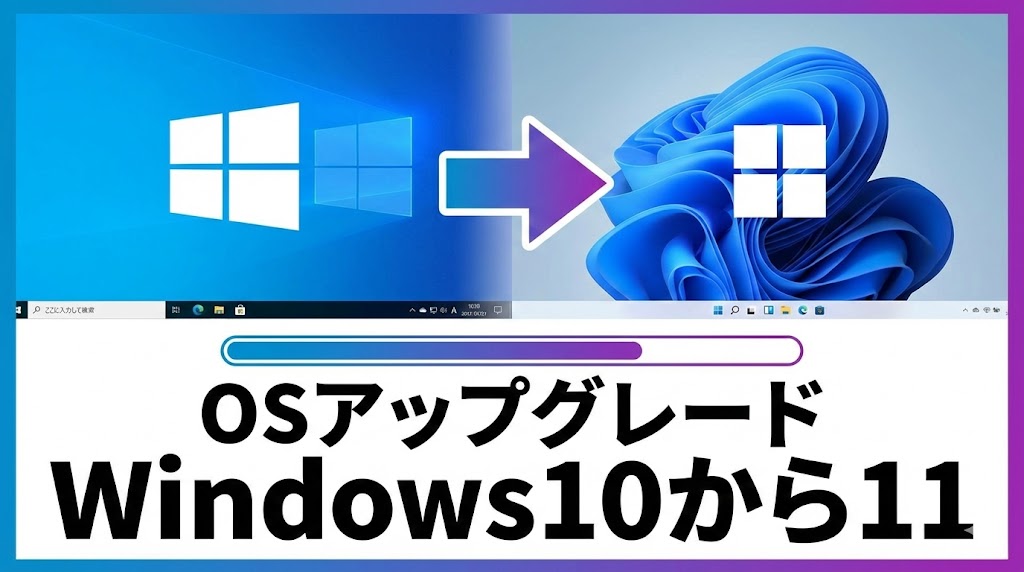 OSアップグレード（Win10から11）